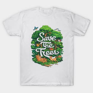 Natures Guardian save trees T-Shirt